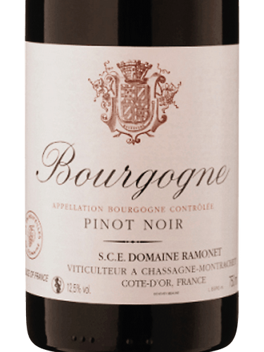 Jean-Claude Ramonet Bourgogne Pinot Noir | Vivino English