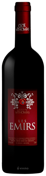Vinho Château St. Thomas Tinto Seco Líbano Les Emirs Cabernet Sauvignon, Merlot, Syrah 750ml