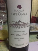 Bodegas La Esperanza Mendoza Vinos Del Nuevo Mundo