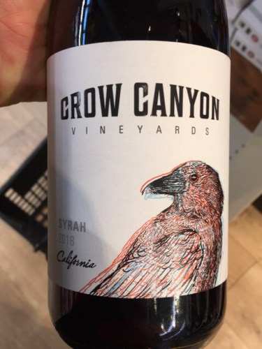 Crow Canyon Vineyards Syrah Vivino Deutsch