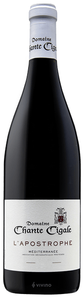 Domaine Chante Cigale L'Apostrophe