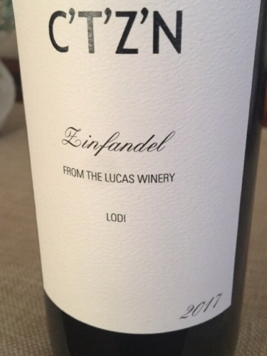 The Lucas C'T'Z'N Zinfandel | Vivino English