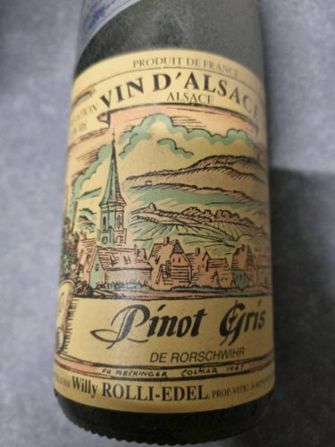 Willy Rolli-Edel Pinot Gris | Vivino US