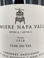 Clos du Val Premiere Napa Valley A Cappella Cabernet Sauvignon