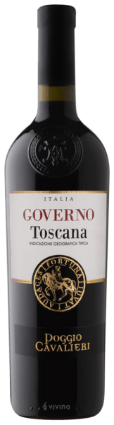 Vinho Poggio Cavalieri Tinto Seco Itália Governo Sangiovese 2024 750ml