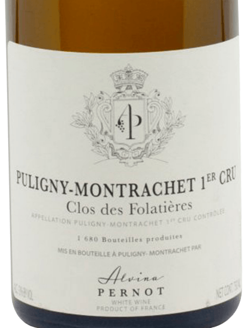 Alvina Pernot Puligny-Montrachet 1er Cru 'Les Folatières' | Vivino