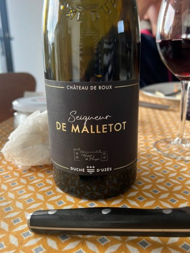 Château de Roux Seigneur de Malletot Rouge | Vivino English