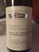 Château d'Orschwihr Gewürztraminer Alsace Grand Cru 'Zinnkoepflé'