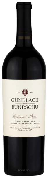 Gundlach Bundschu Estate Vineyard Cabernet Franc