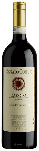 現地で購入　バローロ　Rocche dell’Annunziata2012 Renato Corino Rocche dell'Annunziata Barolo | Vivino 日本語