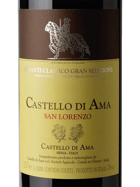 【希少】ラッパリータ [ボックス付] CASTELLO DI AMA 2015 Castello di Ama Chianti Classico San Lorenzo Gran Selezione