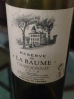 Domaine de la Baume Chardonnay Pays D'Oc Reserve