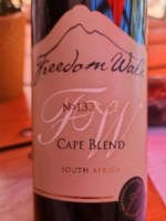 Freedom Hill Freedom Walk Cape Blend