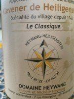 Domaine Heywang - Jean et Hubert Heywang Klevener de Heiligenstein Le Classique