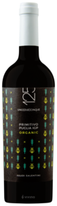 Feudi Salentini 125 Uno Due Cinque Organic Primitivo Puglia N.V.