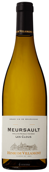 Henri de Villamont Meursault 'Les Clous'