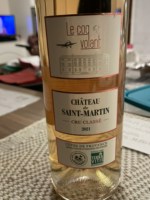 Château de Saint Martin Le Coq Volant Côtes de Provence Rosé