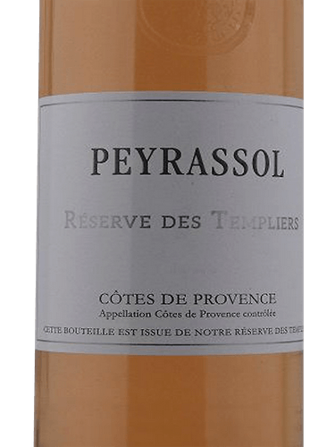 Peyrassol Reserve Des Templiers Cotes De Provence Vivino