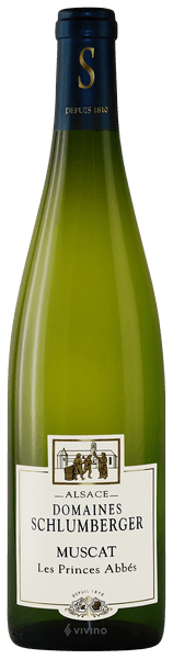 Domaines Schlumberger Les Princes Abbés Muscat Alsace