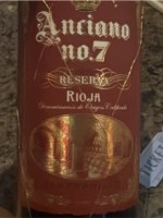 Anciano No.7 Reserva Rioja