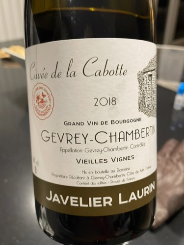 Gevrey-Chambertin 果実酒 750ml 15%未満　未開栓 Javelier-Laurin Vieilles Vignes Gevrey-Chambertin | Vivino English