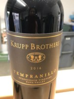 Krupp Brothers Stagecorach Vineyard Tempranillo