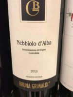 Bruna Grimaldi Nebbiolo d'Alba