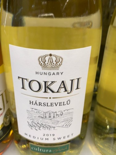 Cultura Vini Tokaji Hárslevelű Medium Sweet | Vivino English