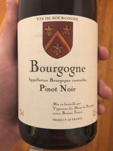 Vignerons des Monts de Bourgogne Bourgogne Pinot Noir | Vivino English
