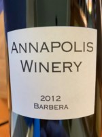 Annapolis Winery Barbera