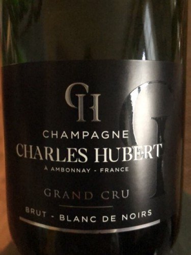 Charles Hubert Blanc de Noirs Brut Champagne Grand Cru 'Ambonnay ...