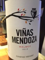 Gimenez Mendez Viñas Mendoza Malbec