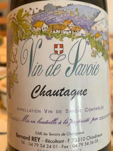 Bernard Rey Vin De Savoie Chautagne | Vivino US