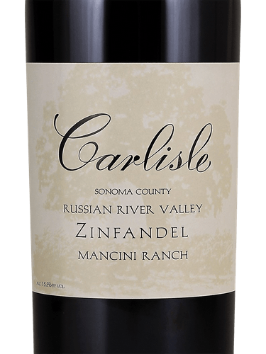 Carlisle Mancini Ranch Zinfandel | Vivino English