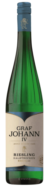 Hechtsheim Graf Johann IV Riesling Halbtrocken