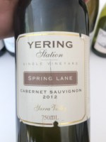Yering Station Single Vineyard Spring Lane Cabernet Sauvignon