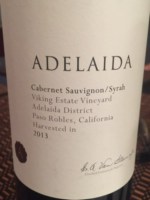Adelaida Cabernet Sauvignon - Syrah (Viking Estate Vineyard)