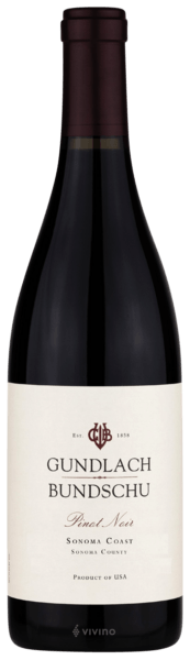 Gundlach Bundschu Pinot Noir