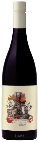 Lukas Van Loggerenberg Break a Leg Merlot