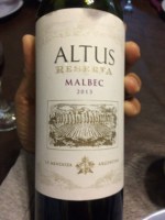 Bodega Altus Reserva Malbec