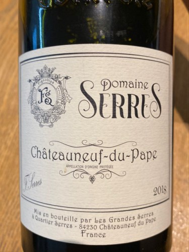 18 Les Grandes Serres Chateauneuf Du Pape Vivino