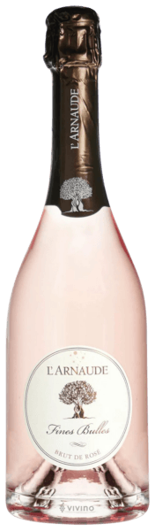 Vins Bréban L'Arnaude Fines Bulles Brut de Rosé
