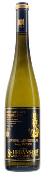 Weingut Nik Weis - St. Urbans-Hof Leiwener Laurentiuslay Riesling Spätlese