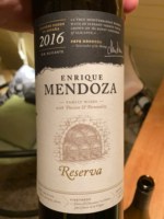 Enrique Mendoza Reserva Cabernet Sauvignon