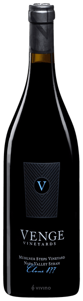 Venge Vineyards Syrah Muhlner Steps Vineyard Clone 877