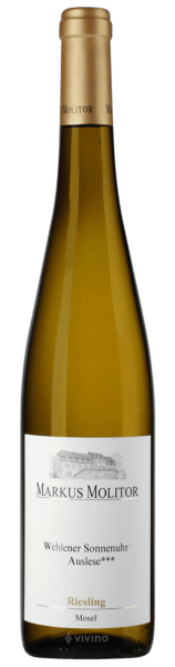 Markus Molitor Wehlener Sonnenuhr Riesling Auslese *** Goldkapsel