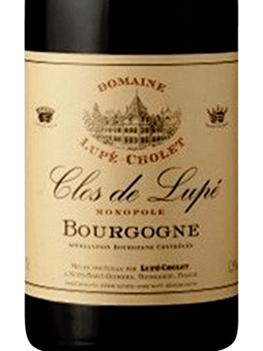 Lupé-Cholet Bourgogne Clos de Lupé | Vivino English