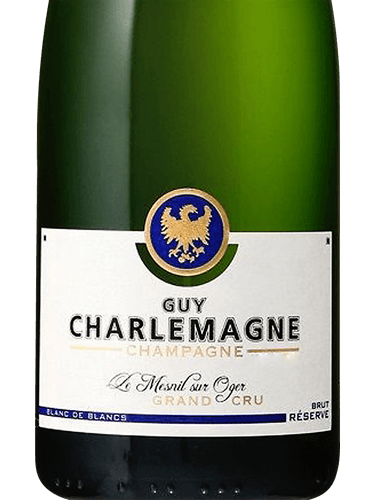 ワイン GUY CHARLEMAGNE CAMPAGNE GRAND CRU1500ml N.V. Guy Charlemagne Réserve Blanc de Blancs Brut Champagne Grand