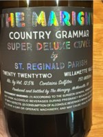 The Marigny Super Deluxe Cuvée Country Grammar