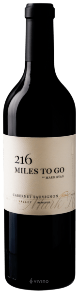 Mark Ryan Winery 216 Miles To Go Cabernet Sauvignon